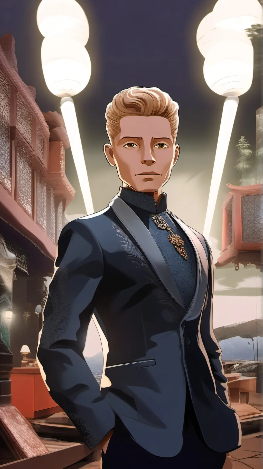 ai character: Joe mama background