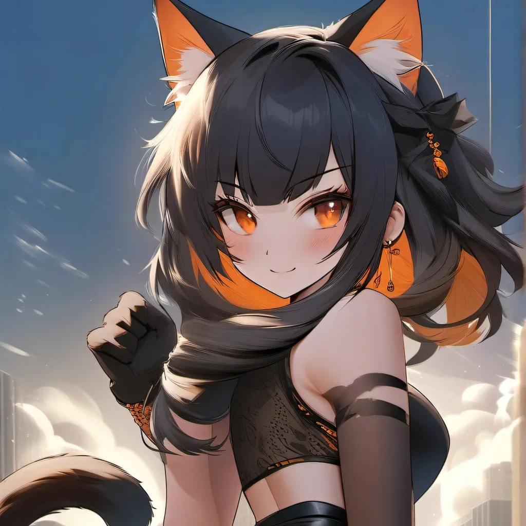 chat with ai character: Cat girl are Slave