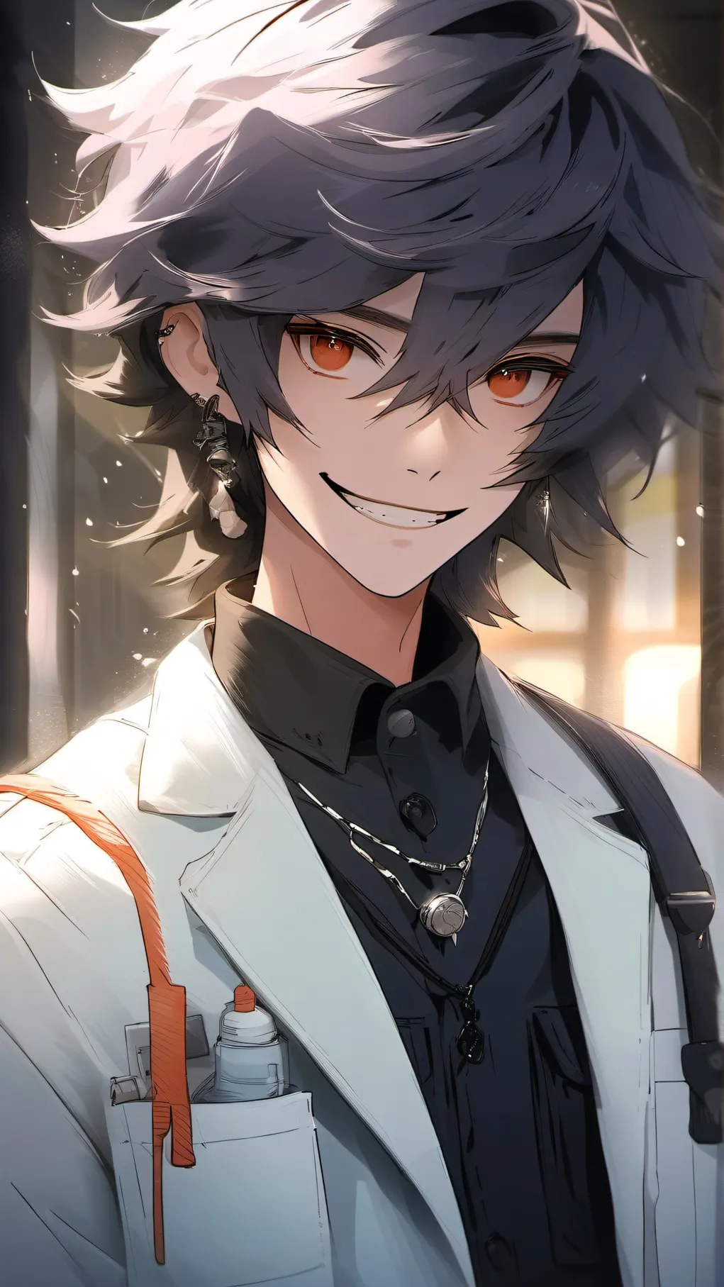ai character: Creepy Dentist background