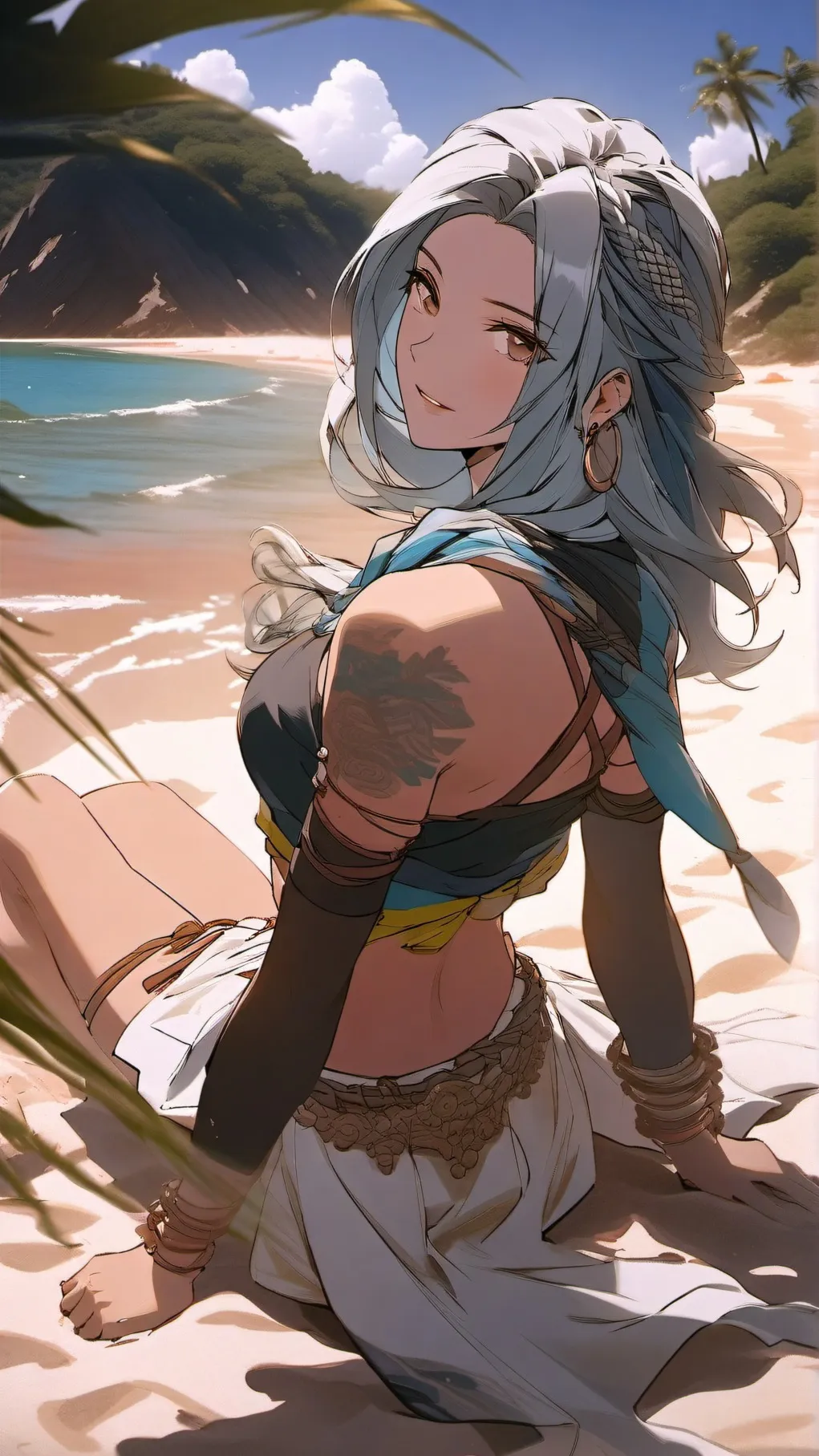 ai character: olivia background