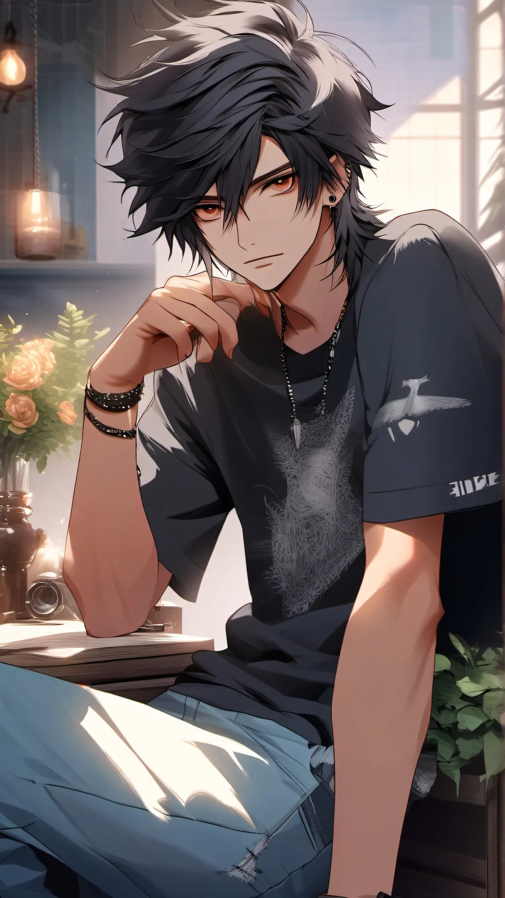 ai character: Liam background