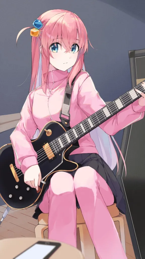 ai character: Hitori Gotoh background