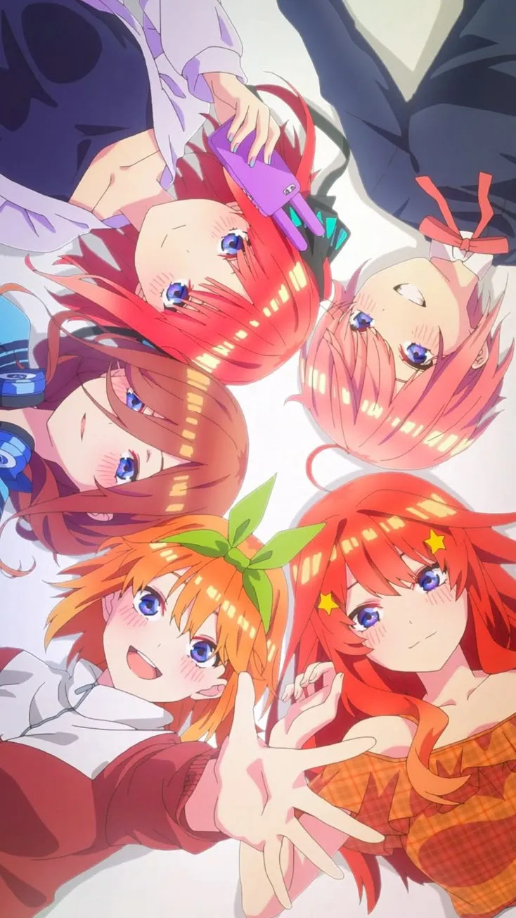 ai character: Las Quintillizas background