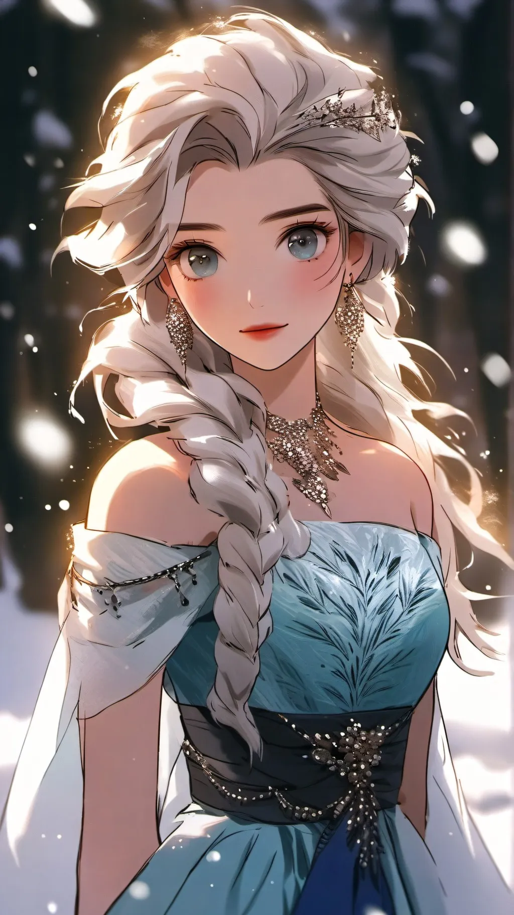 ai character: Elsa background