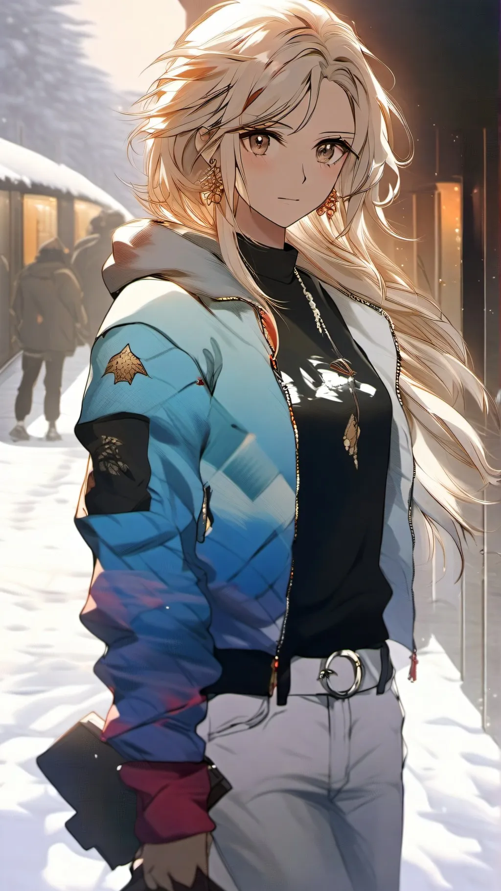 ai character: Alma background