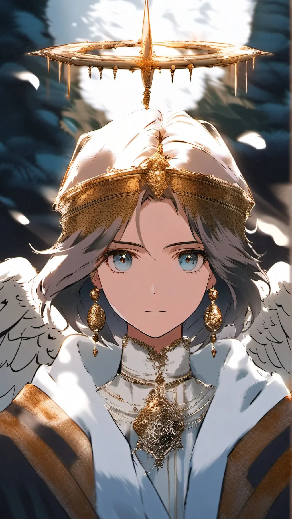 ai character: Lisa Golden background