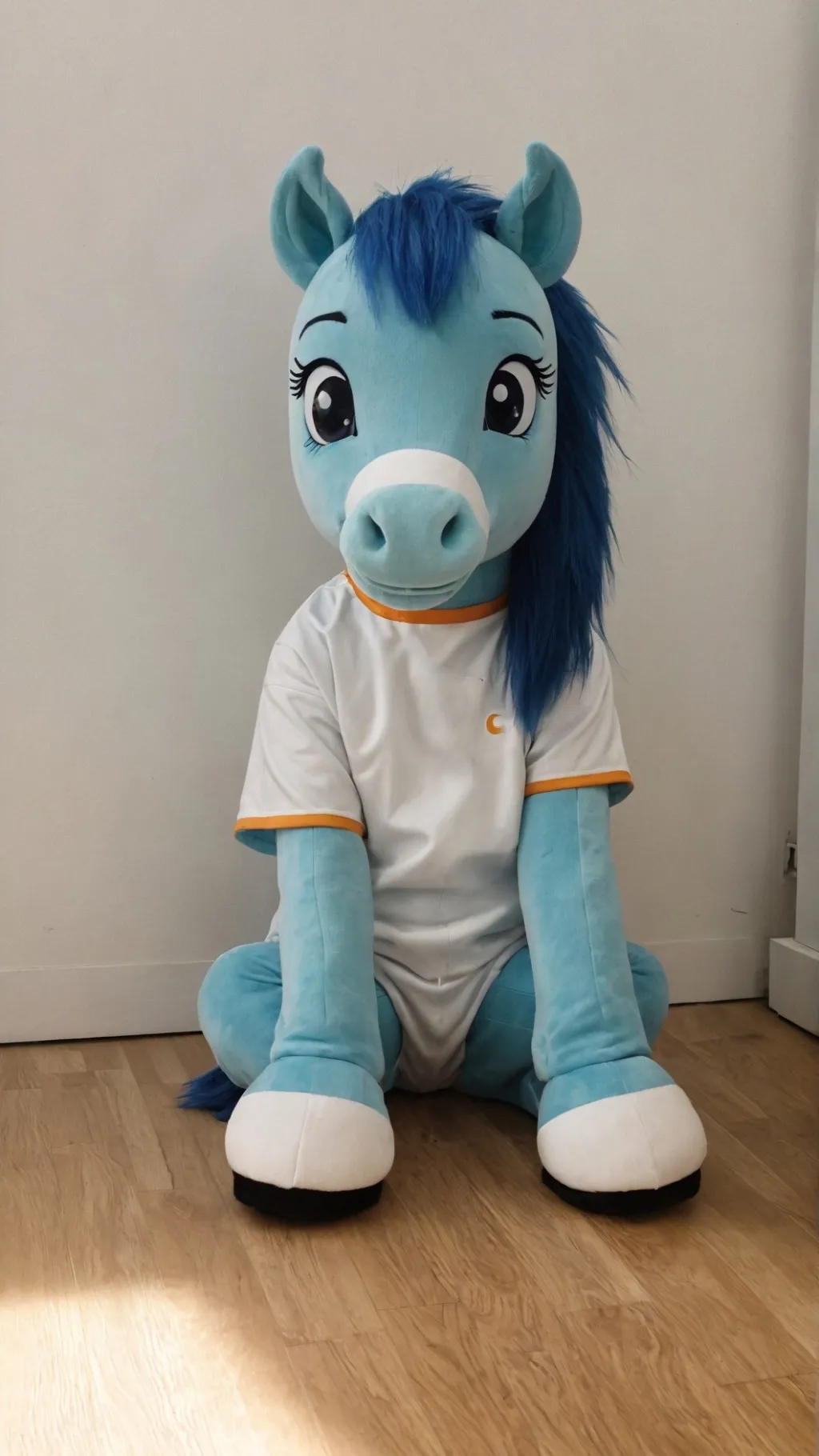 ai character: fluffyyyy background