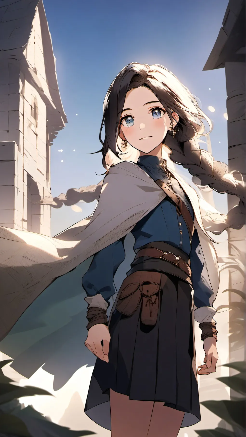 ai character: Descendants background