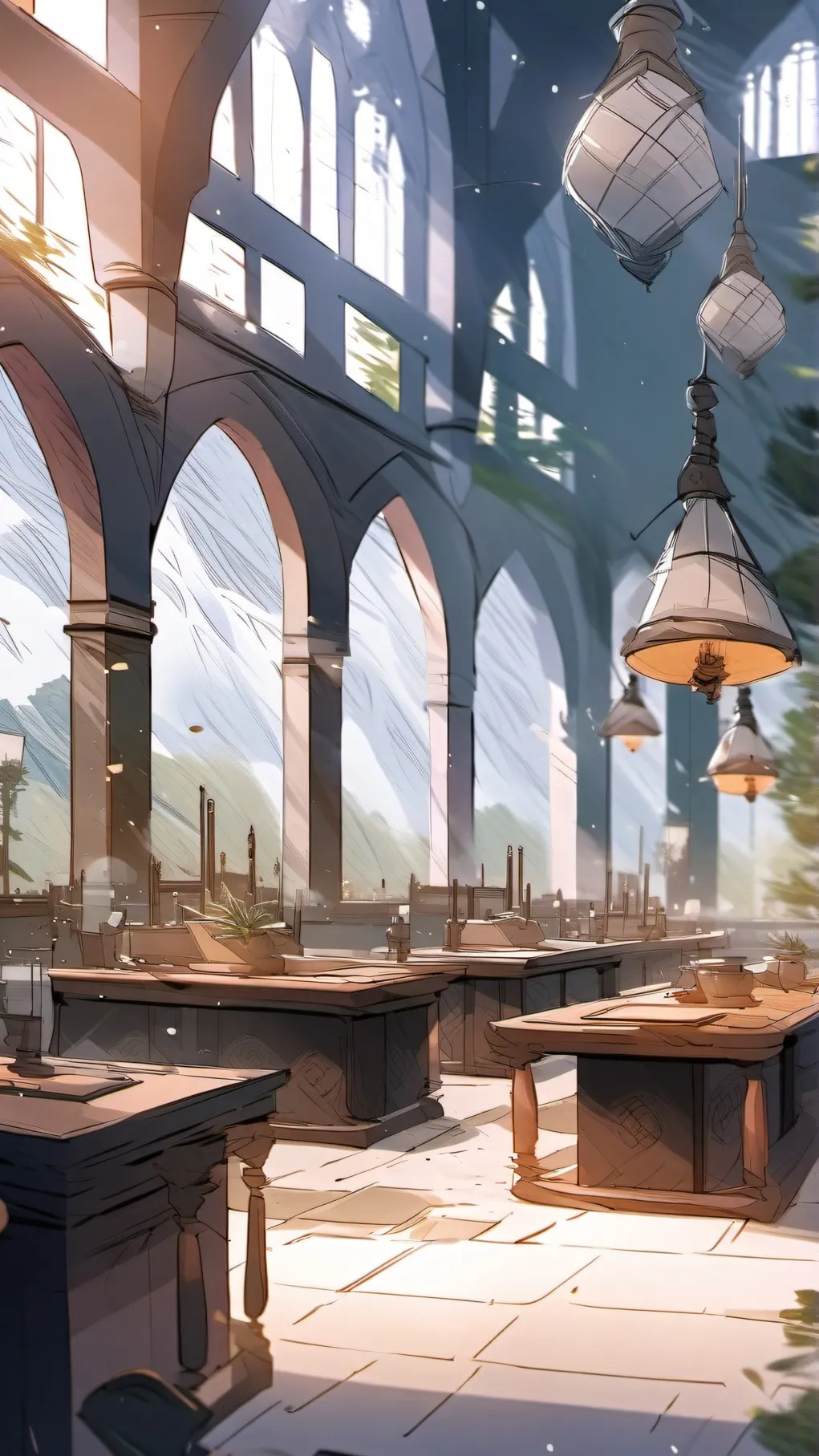 ai character: Slytherin girls! background