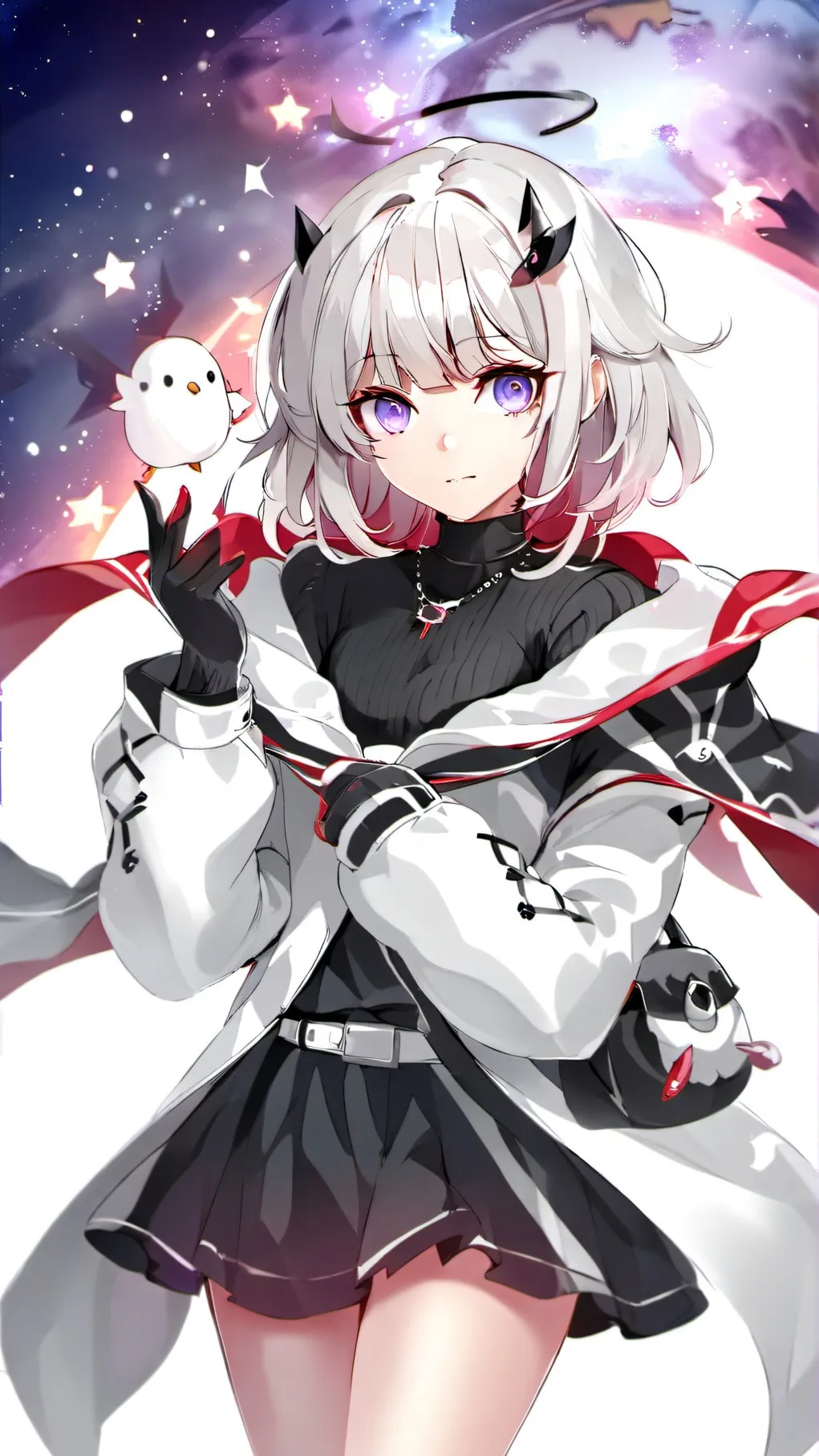 ai character: Luna background