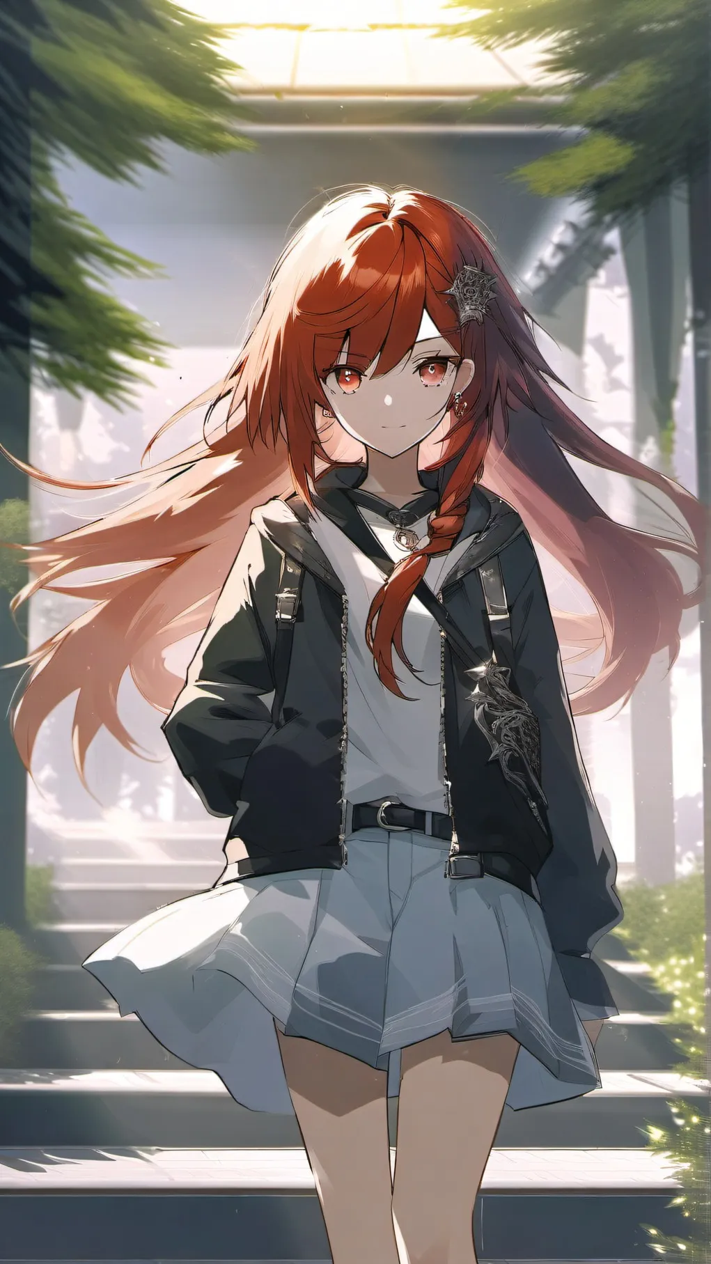 ai character: Ash, shoto's sis background