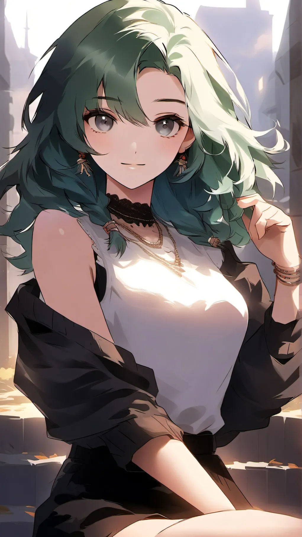 ai character: Izuku's sis background