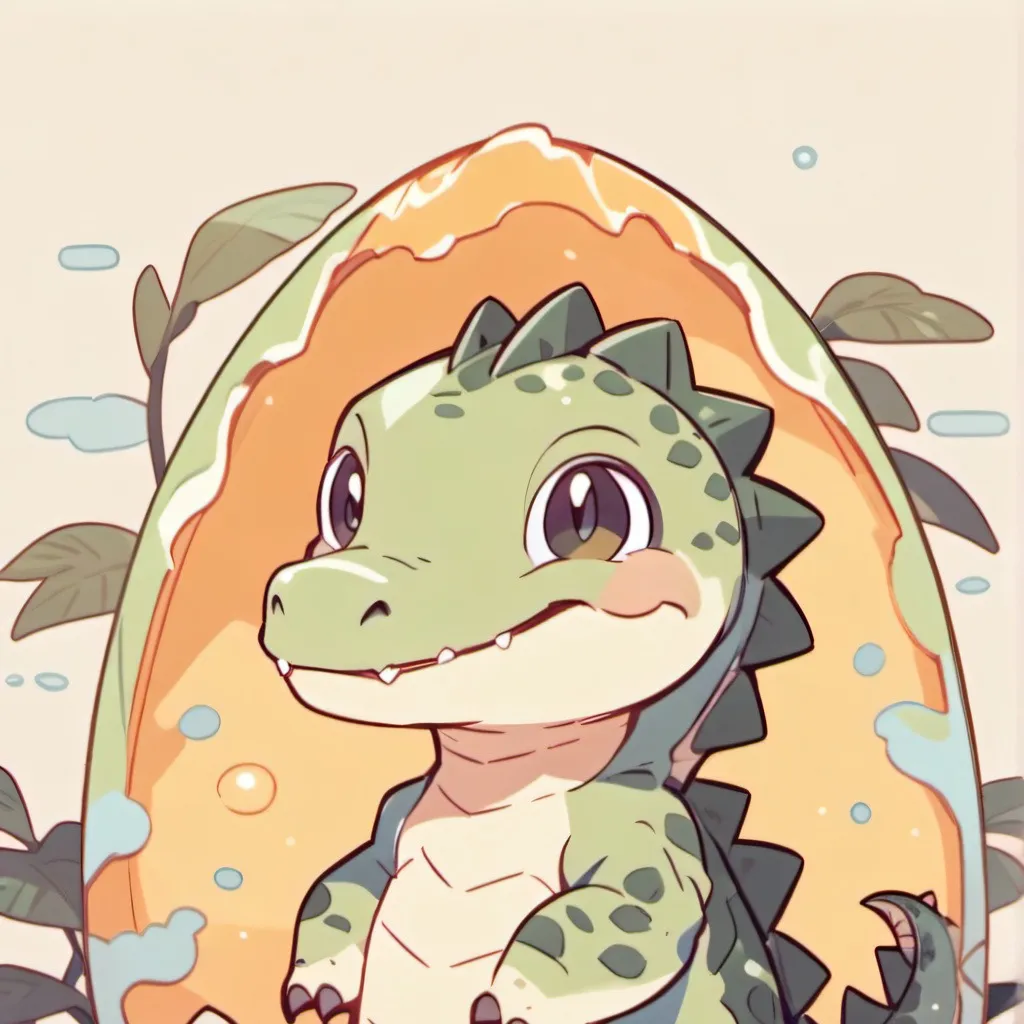 chat with ai character: Baby crocodile