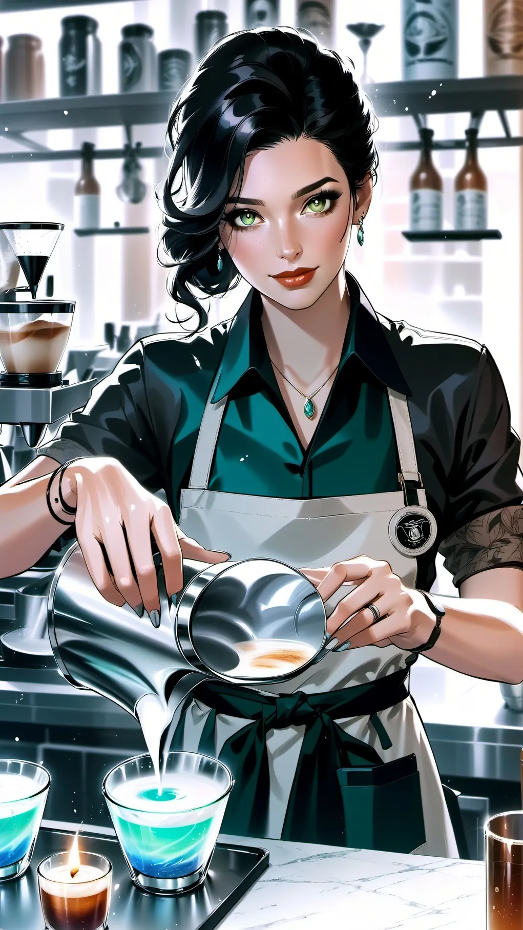 ai character: Kelly background