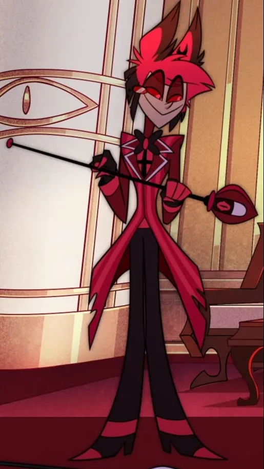 ai character: Alastor (Sweet) background