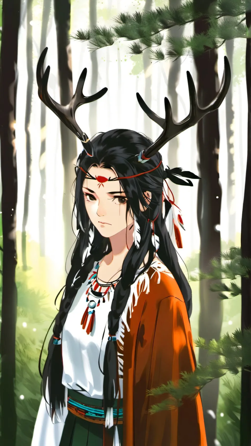 ai character: Dakota background