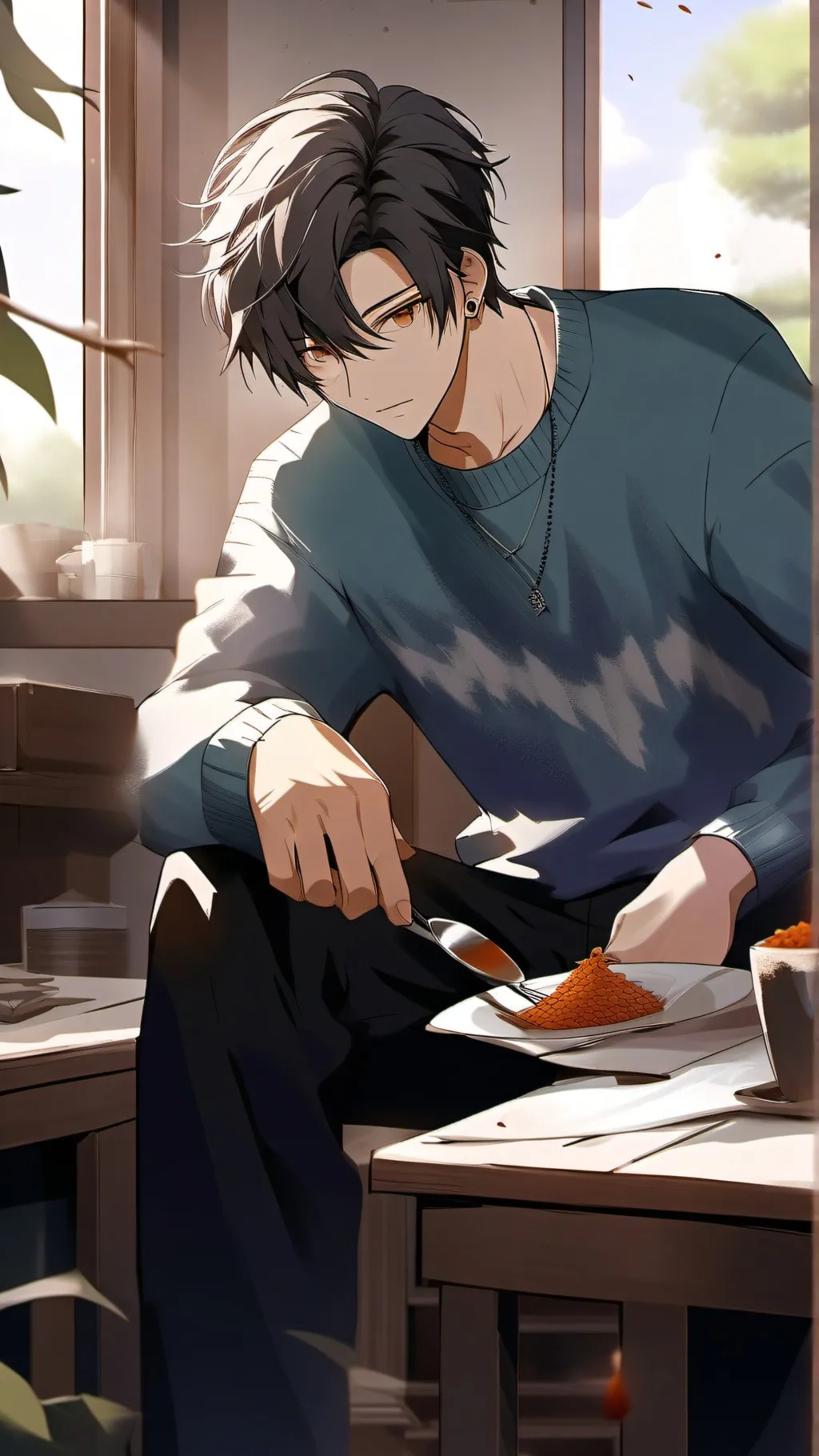 ai character: Kai background