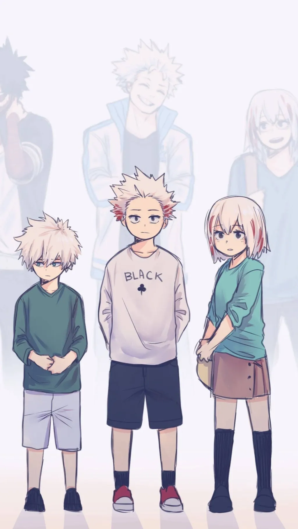 ai character: Dabi (dad AU) background