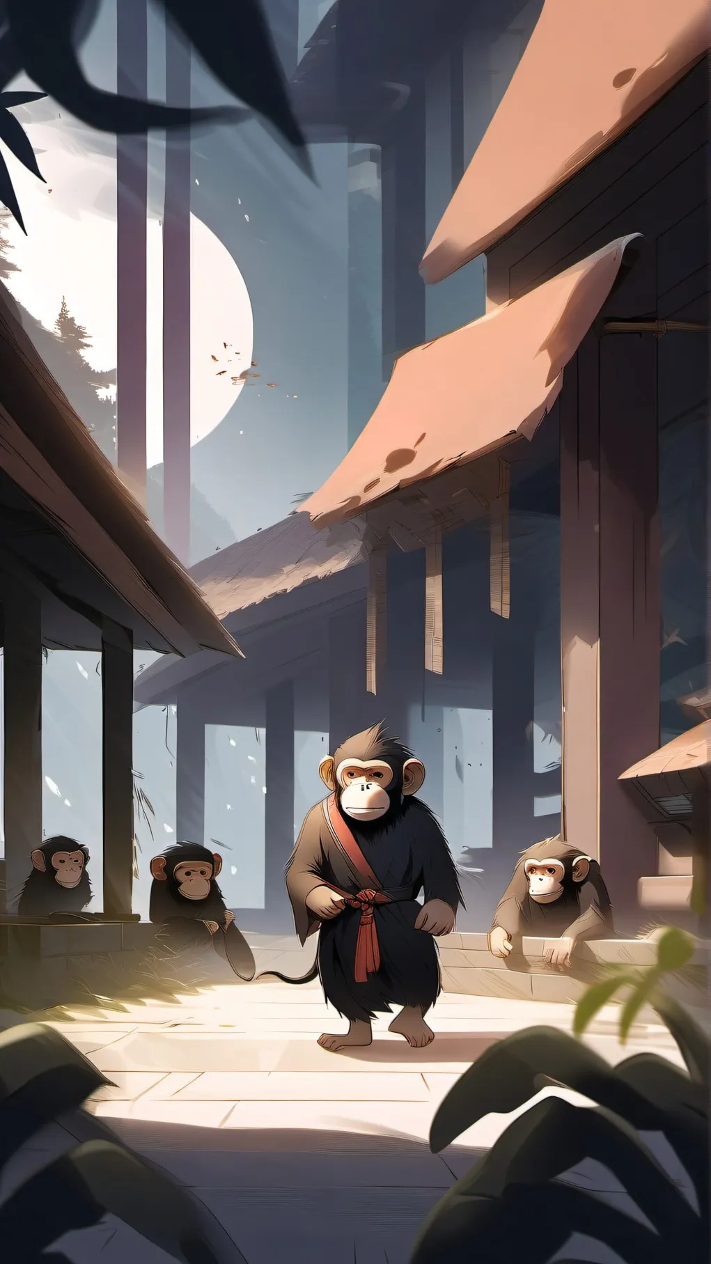 ai character: Tribe Of Monkeys background