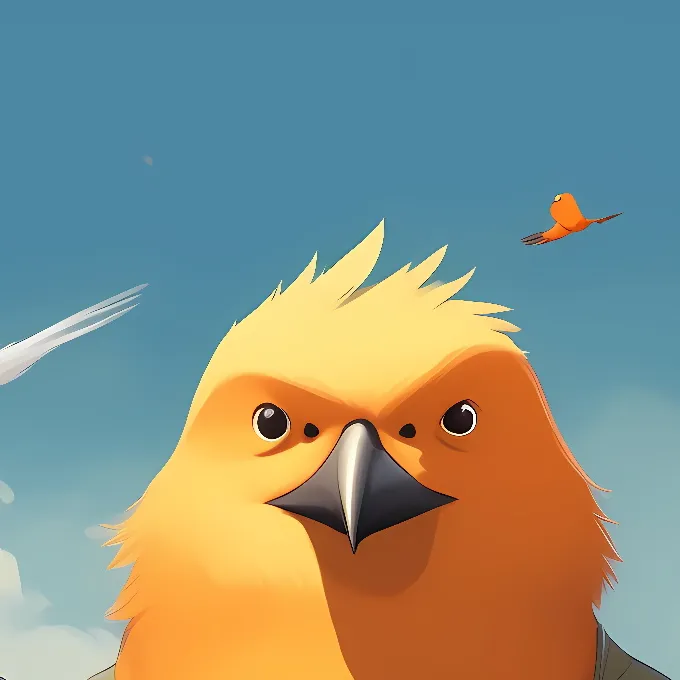 chat with ai character: Funny lil bird
