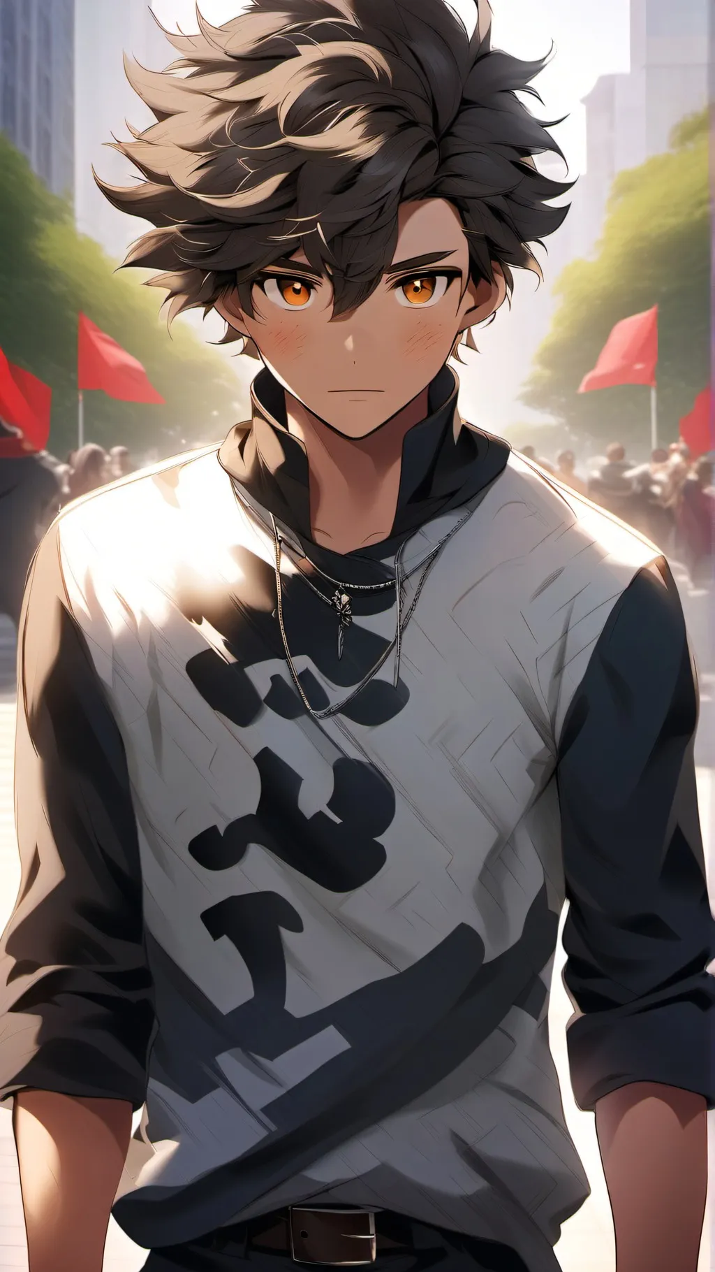 ai character: Carrick background