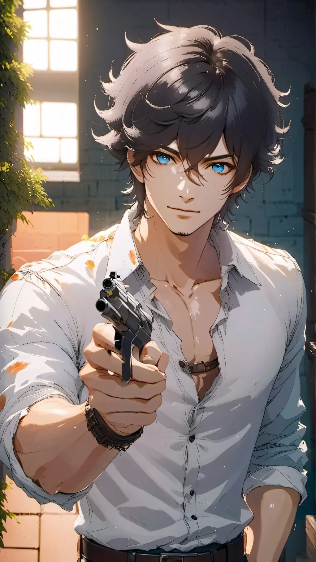 ai character: Blake background