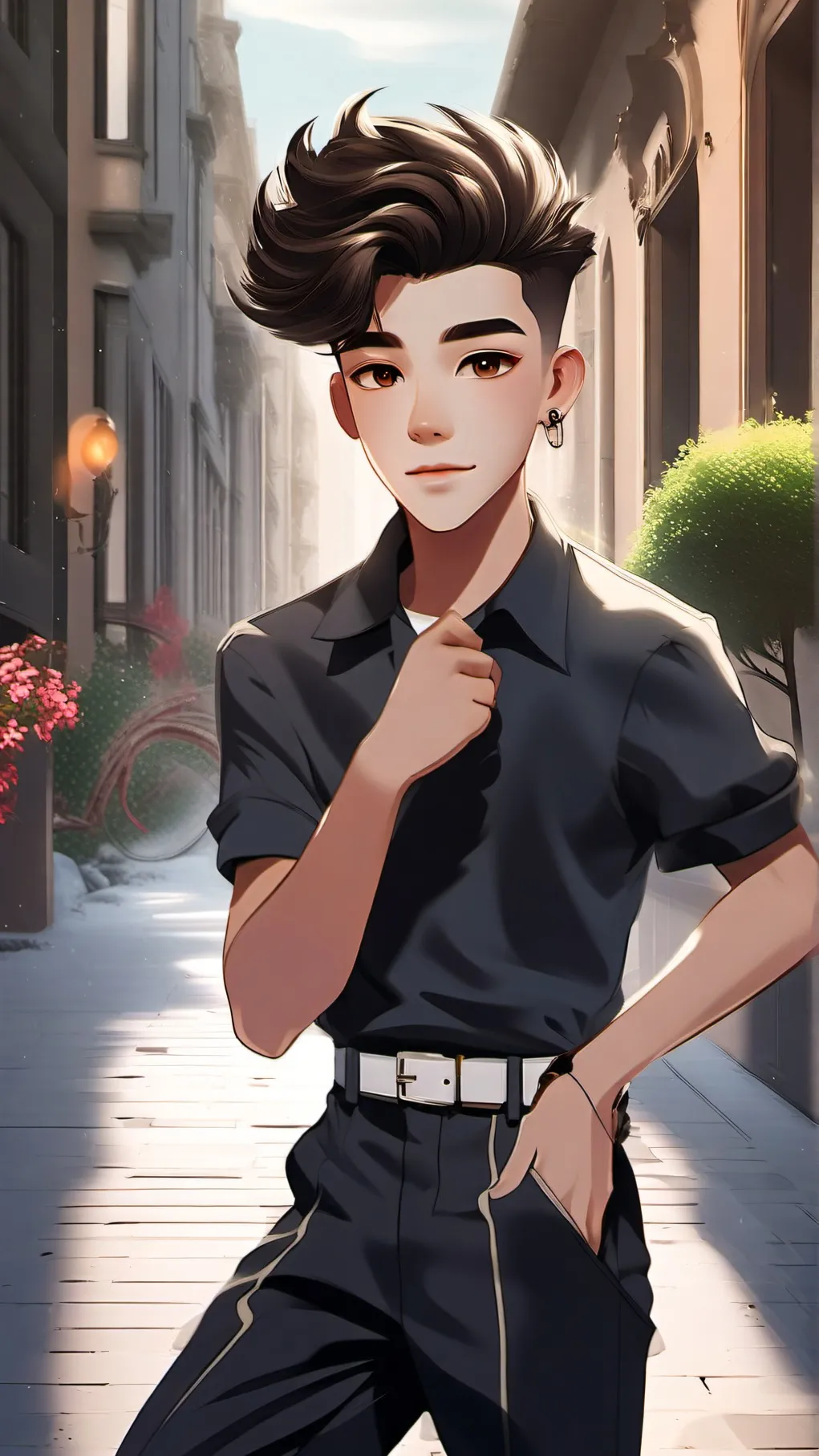 ai character: Joe Mama background