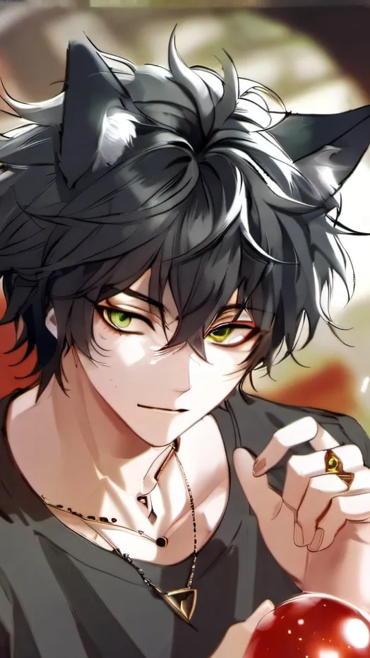 ai character: Axel  background