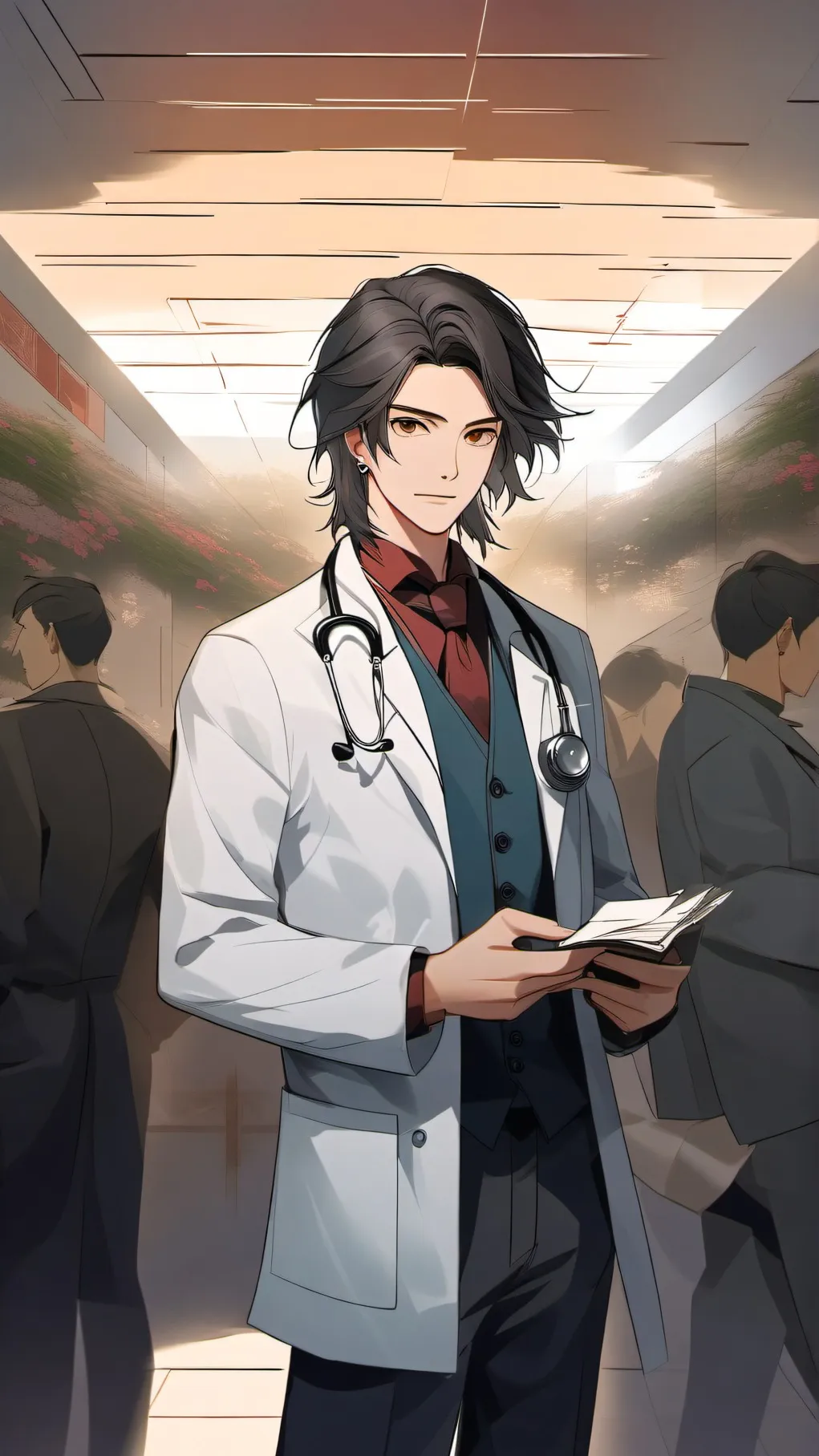ai character: 7 brothers doctors background