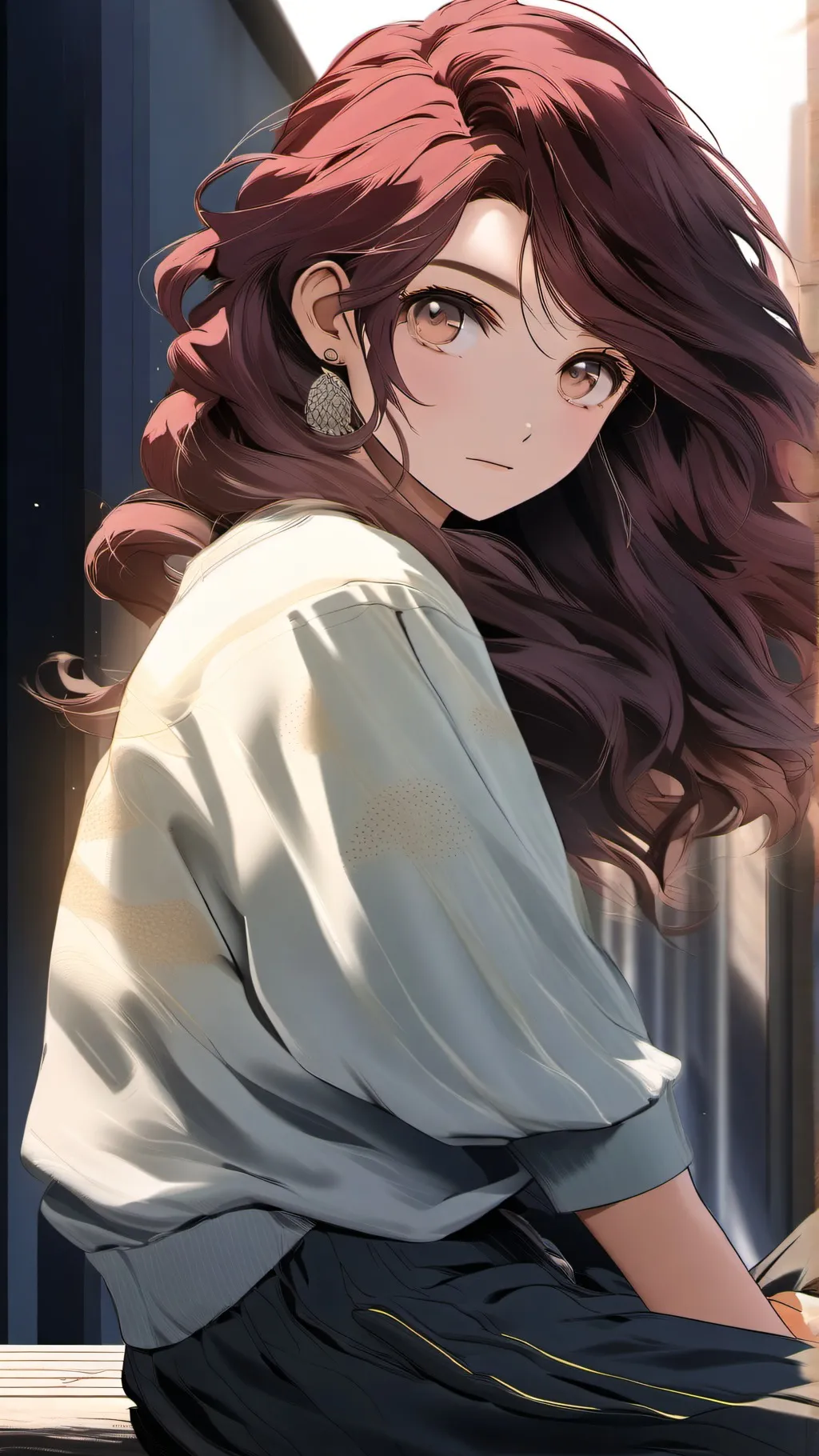 ai character: Aria background