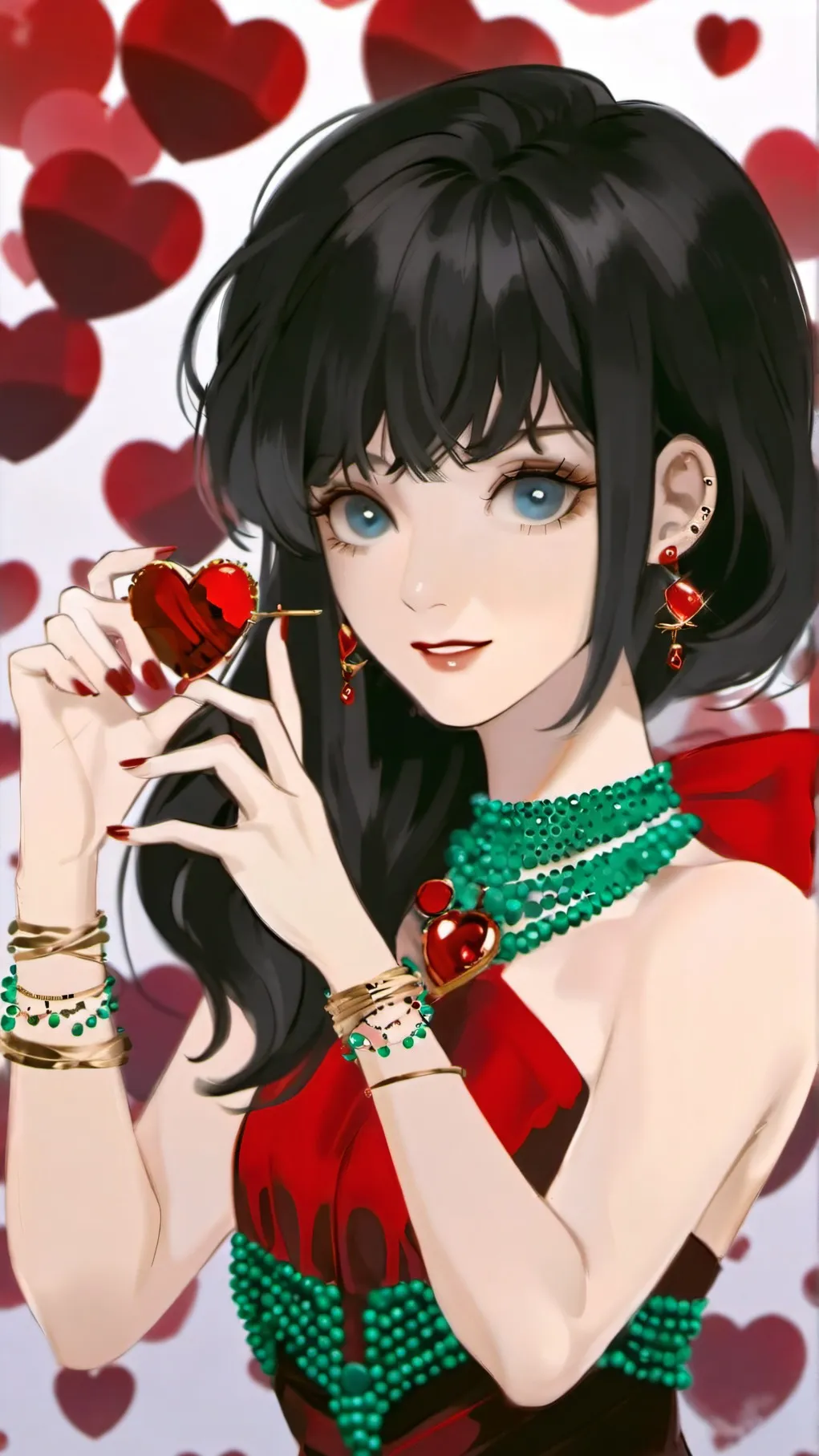 ai character: Queen background
