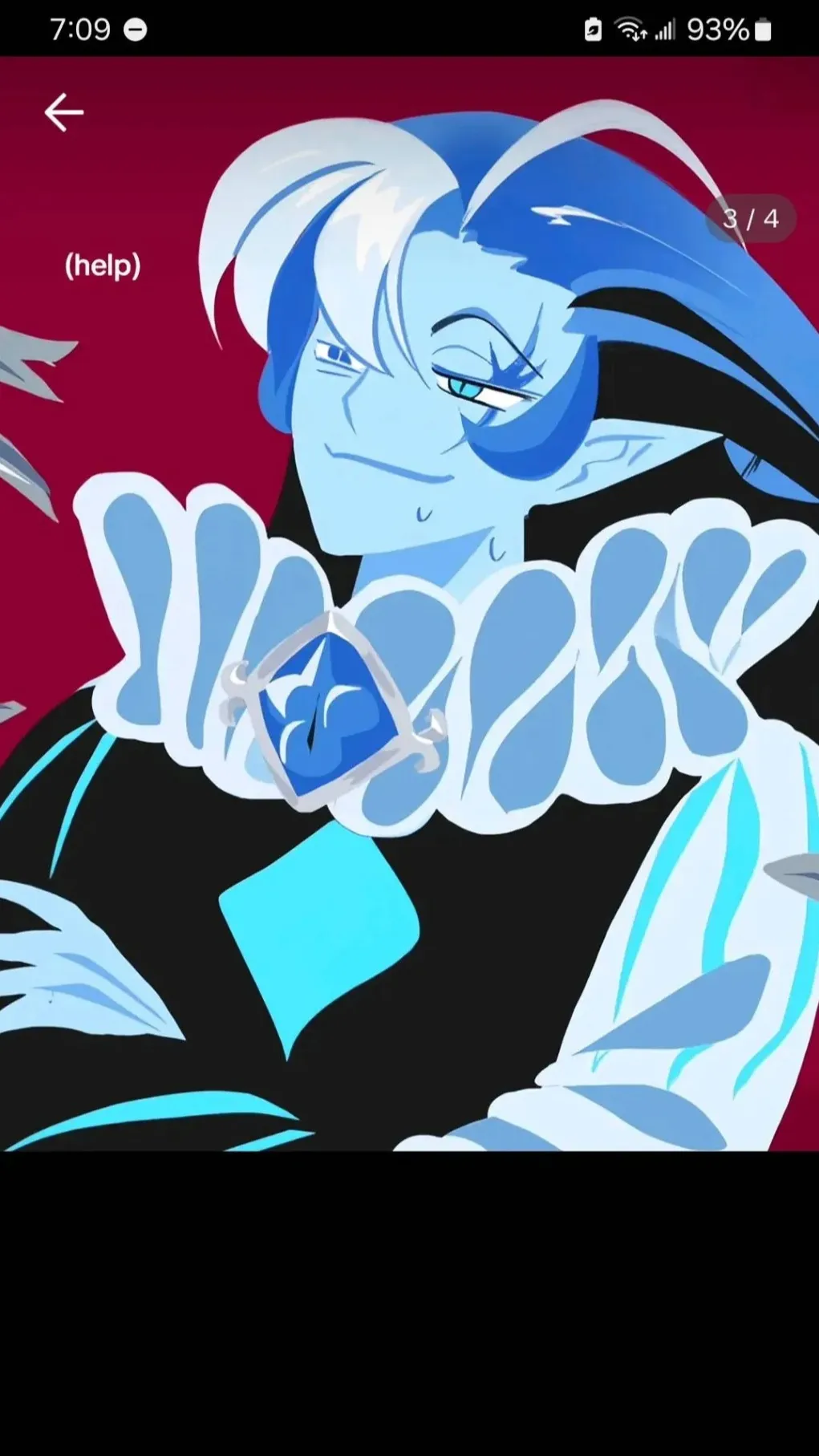 ai character: ◊- Shadow milk -◊ background