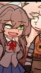 ai character: Crazy School Girl background