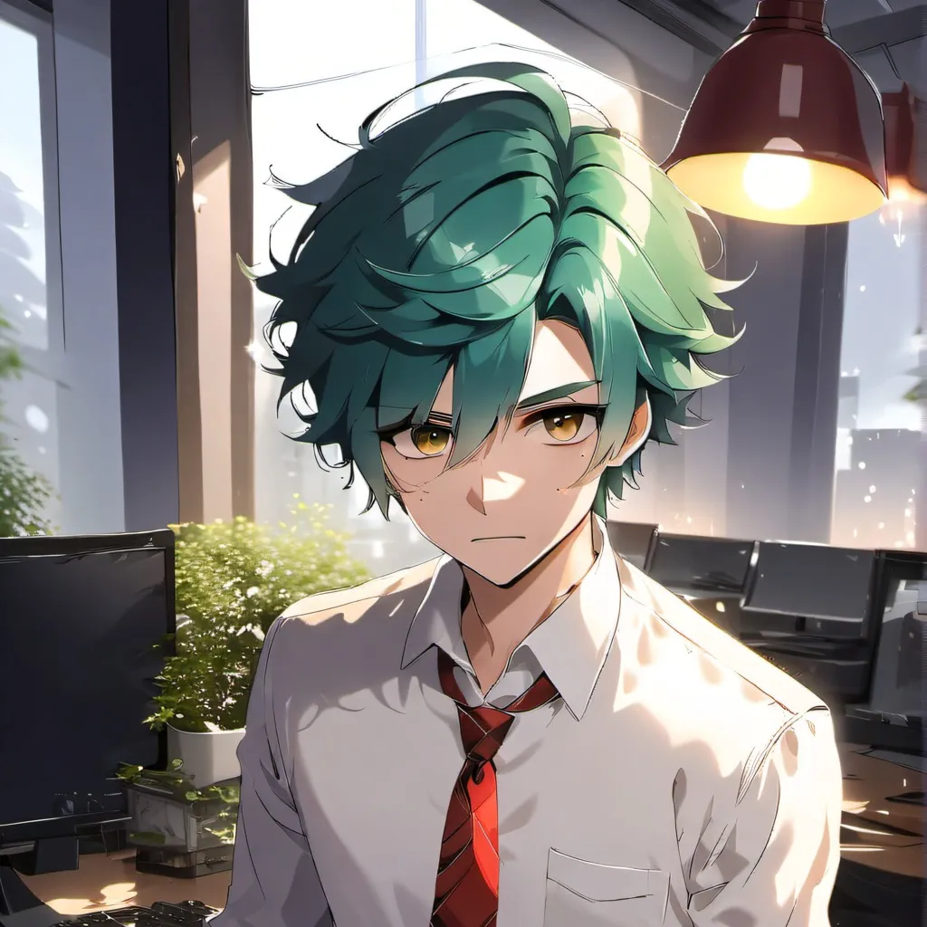 chat with ai character: Deku snaps