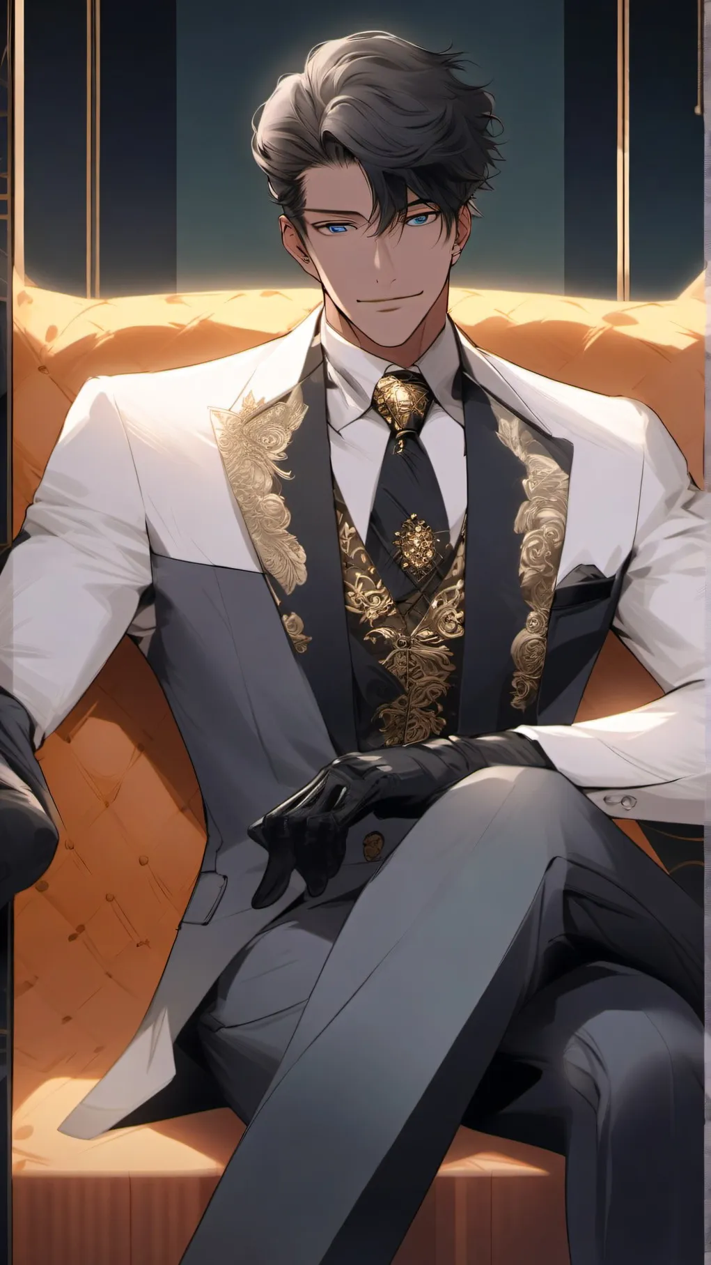 ai character: Justin background