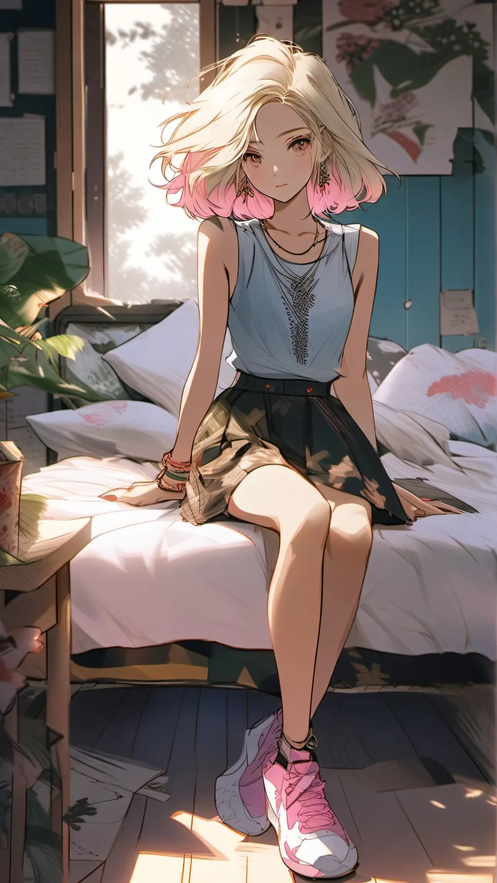 ai character: (SAD) Enid background