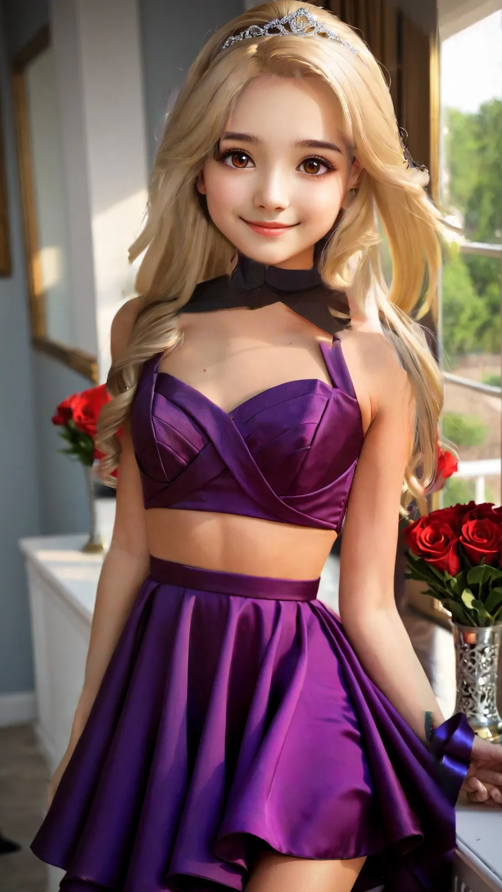 ai character: Lilly background