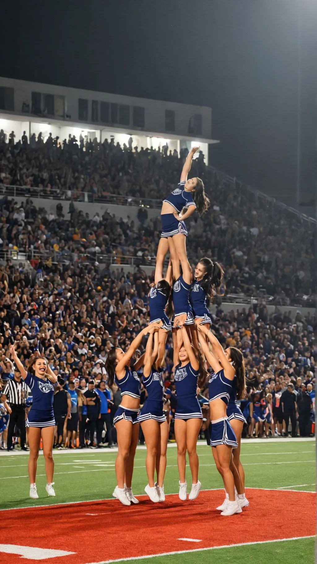 ai character: cheer team background