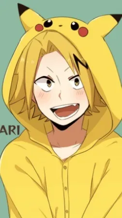 ai character: *~Denki Kaminari~* background