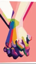 ai character: LGBT test  background