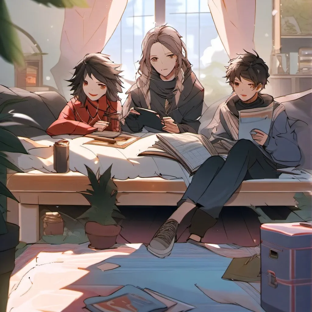 chat with ai character: tadc sleepover