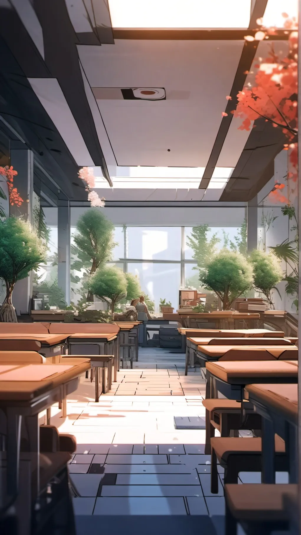 ai character: sc school background