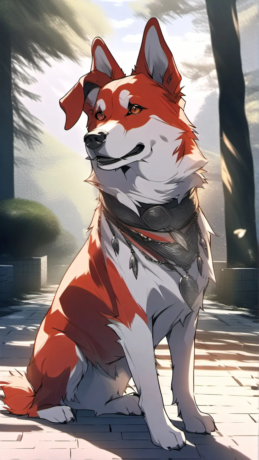 ai character: sc  nc sleepover background