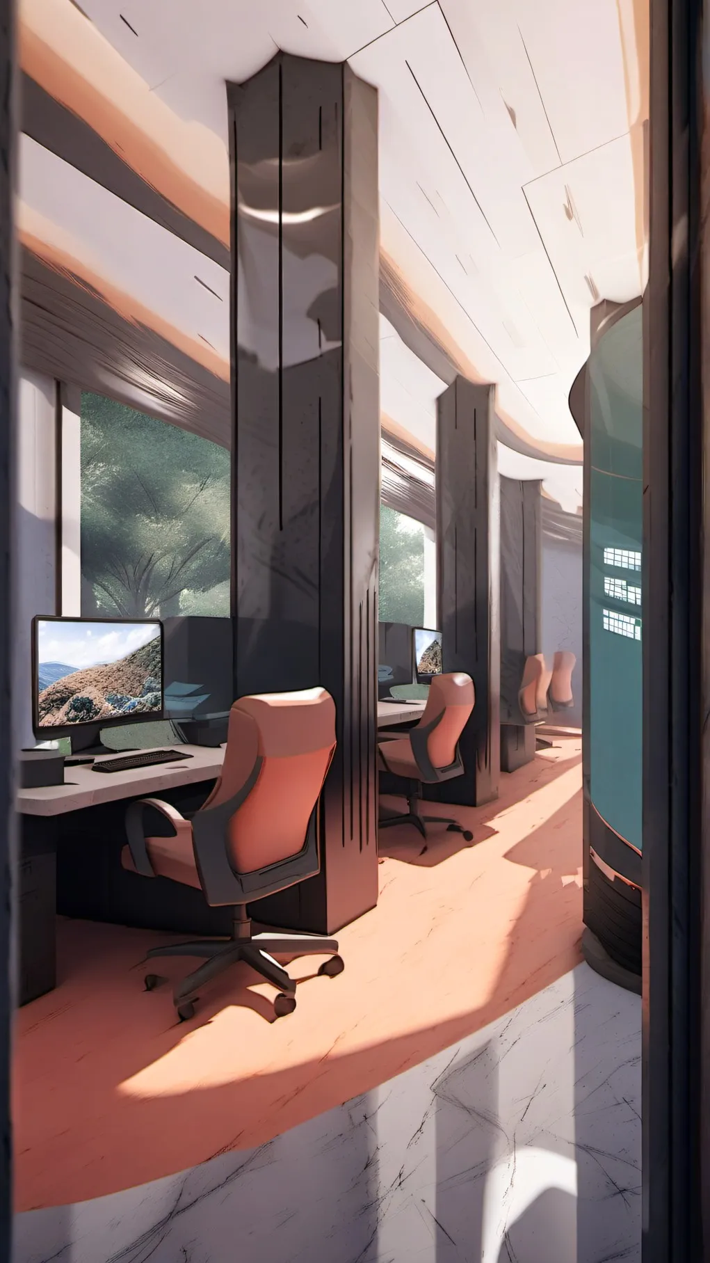 ai character: fnaf 1 background