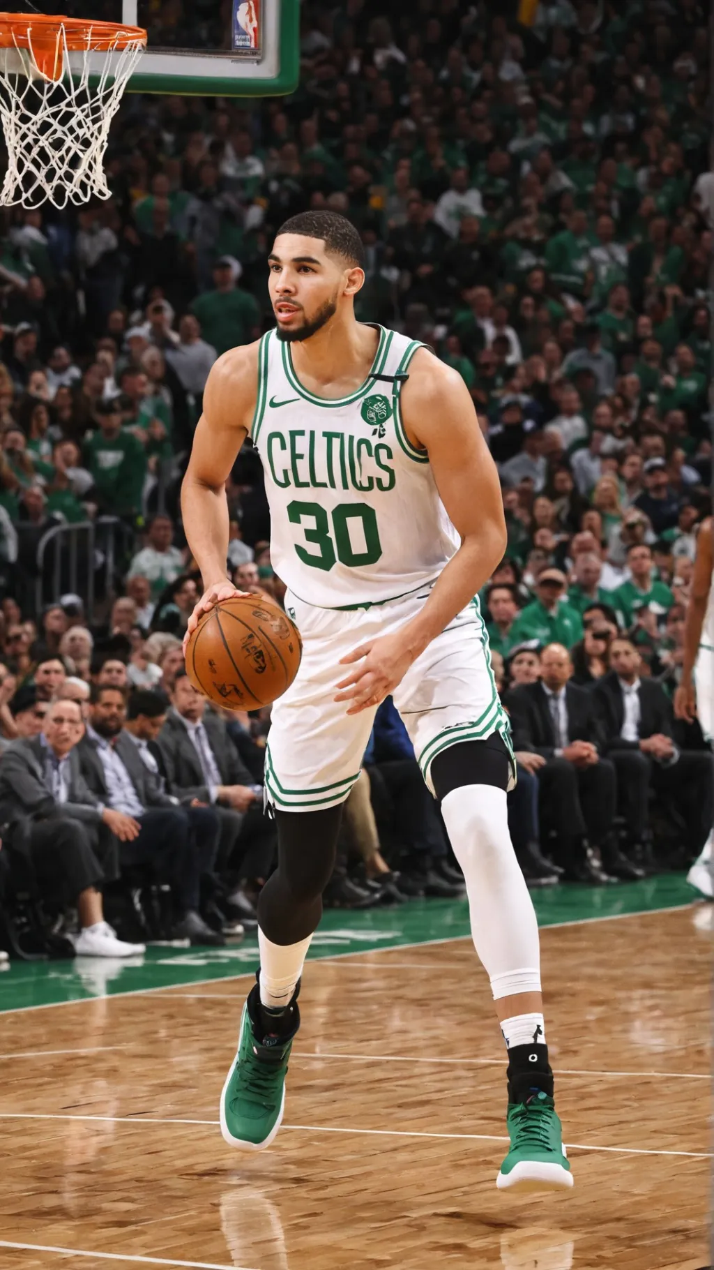 ai character: Jayson Tatum background
