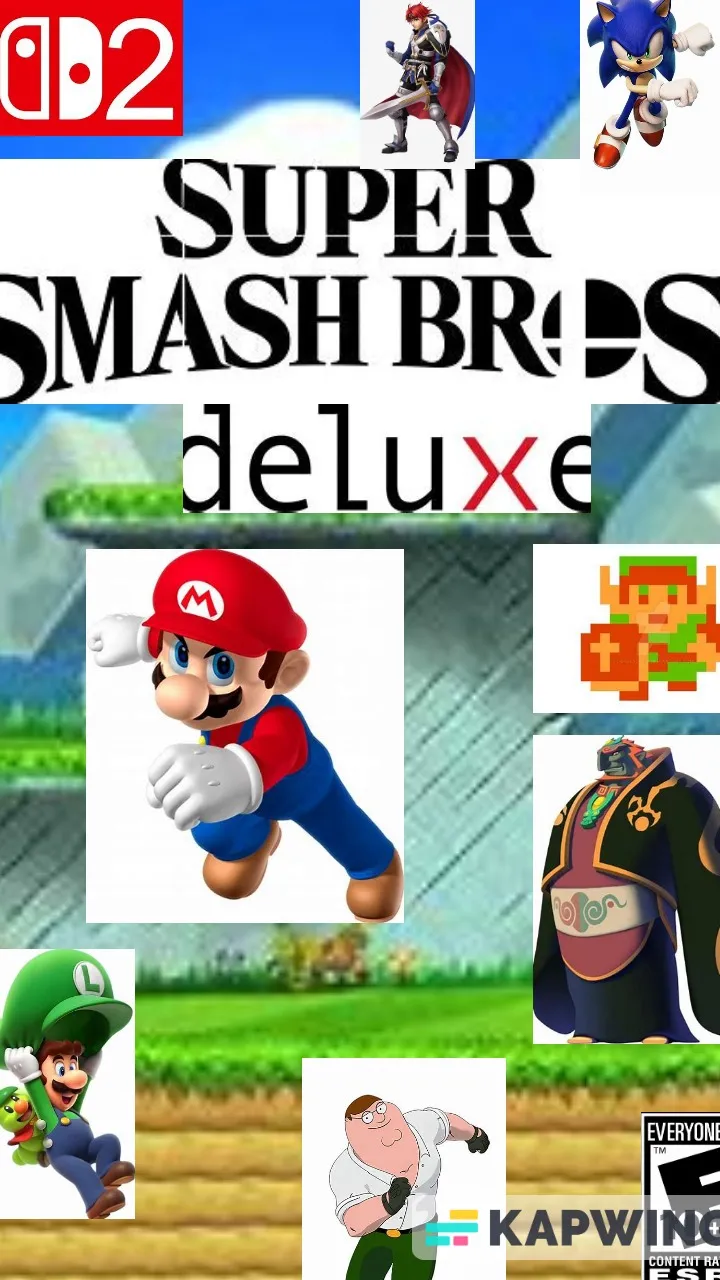 ai character: Super Smash Bros 6 background