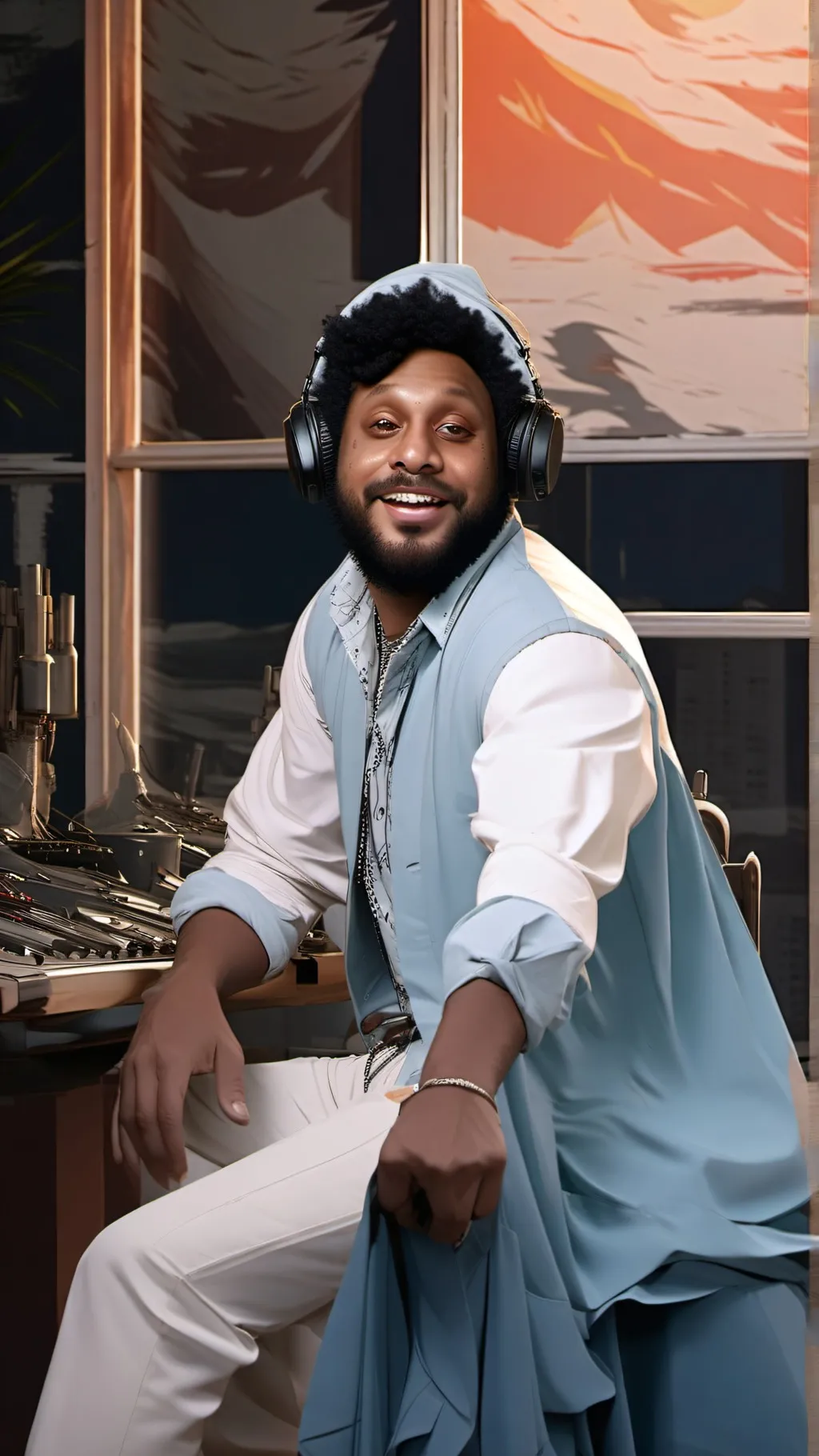 ai character: CoryxKenshin background