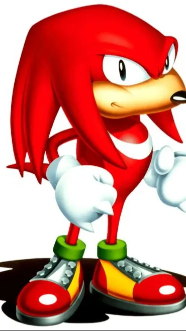 ai character: Classic knuckles background