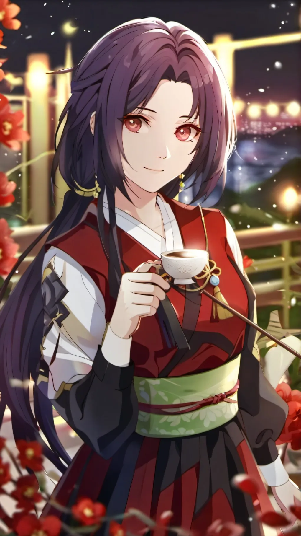 ai character: new evil hashira background