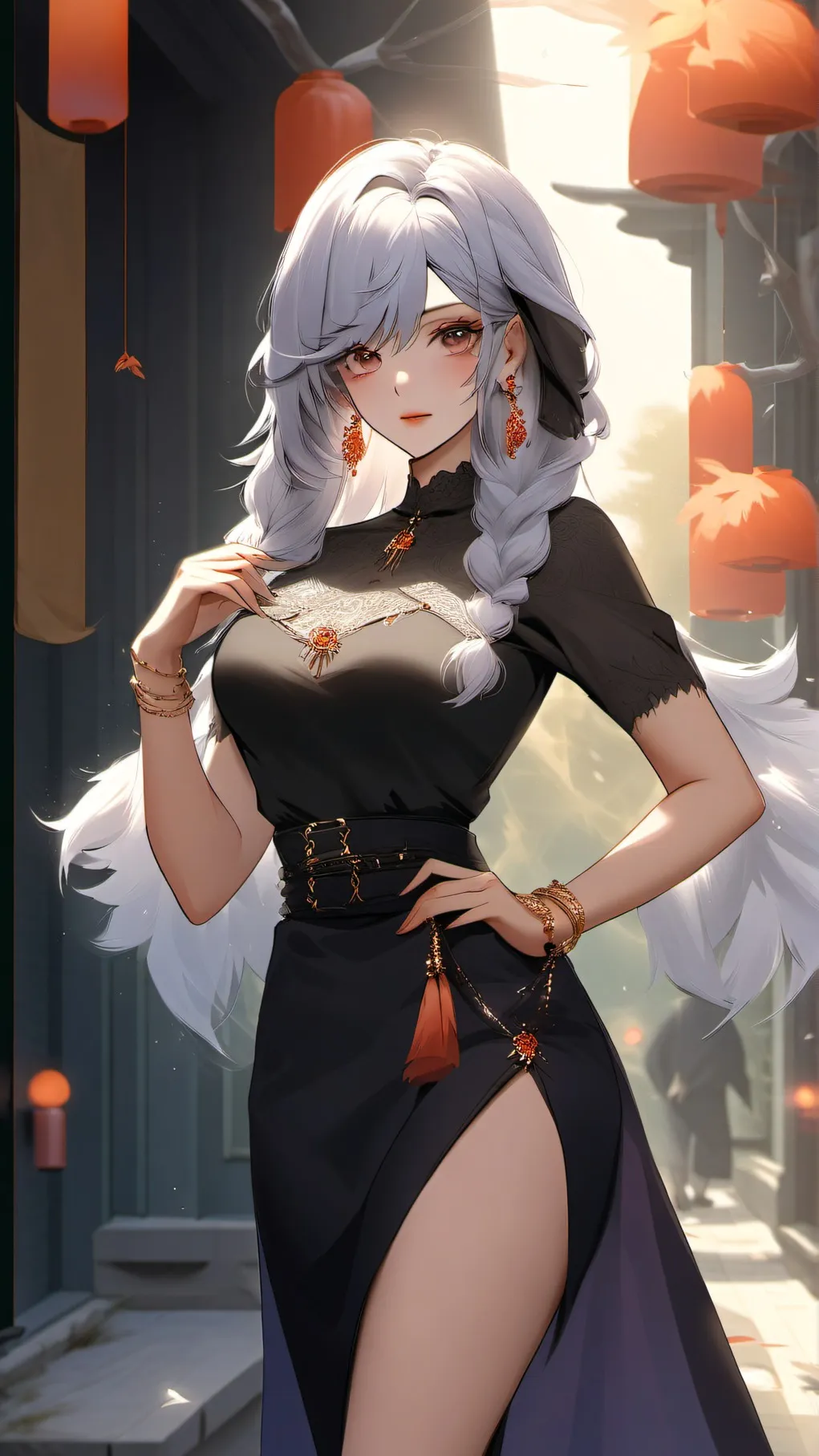 ai character: Sarah background